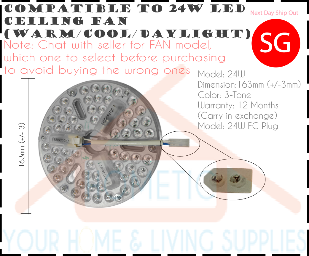 LED Lights for Fan, COB Strips, LED Drivers