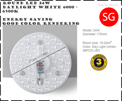 LED ceiling Light replacement energy saving