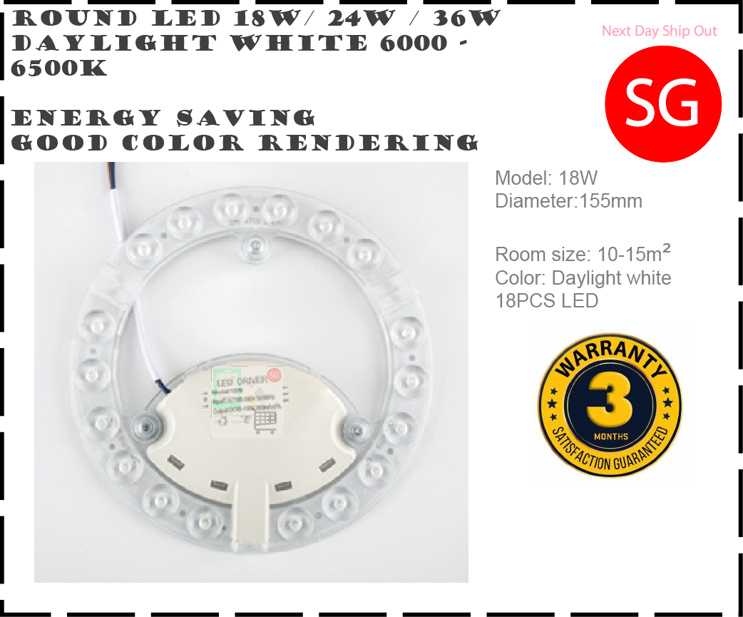 LED ceiling Light replacement energy saving