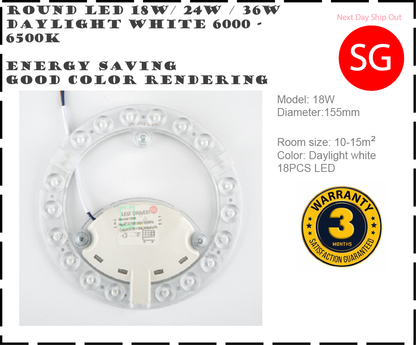 LED ceiling Light replacement energy saving