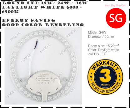 LED ceiling Light replacement energy saving