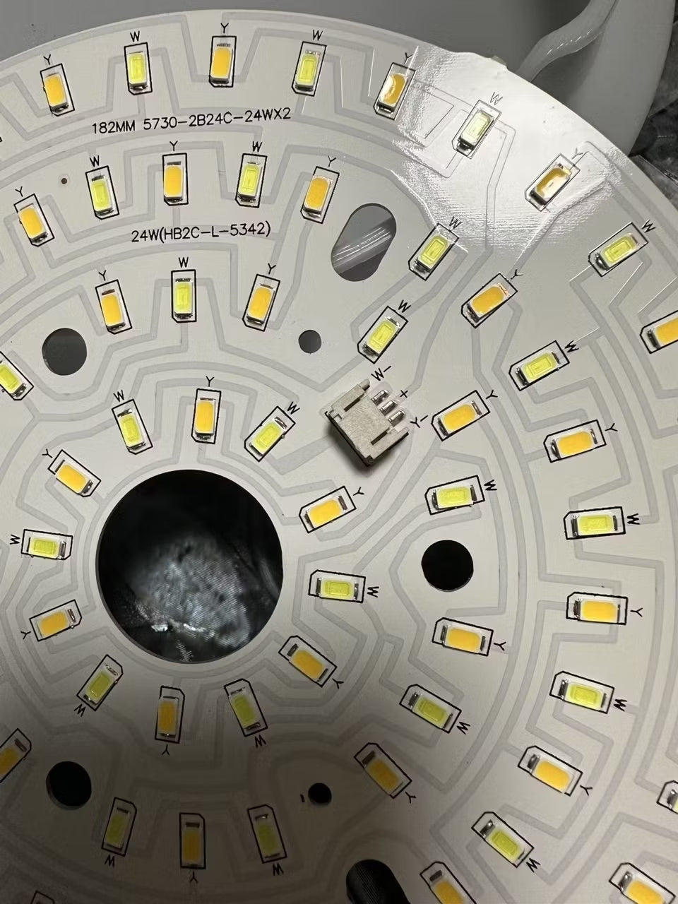 Contact seller Customize LED Ceiling Fan Lamp Module 24W 163mm Magnet Stick ON Light Source Easy to Install HFL DC84V